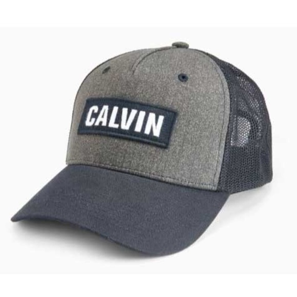 Calvin Klein Other - NWT Calvin Klein Men's Logo Trucker Cap Black